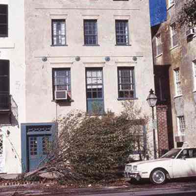 85 East Bay Street After Hurricane Hugo
