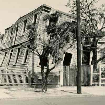 Fishburne Street House After the 1938 Tornado
