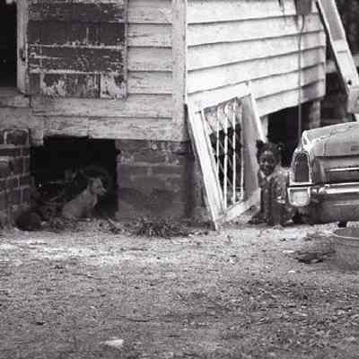 Views of McLeod Plantation Main House and Slave Cabins