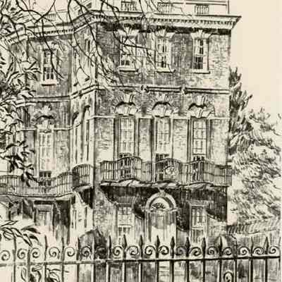 Nathaniel Russell House Drawings [postcards]