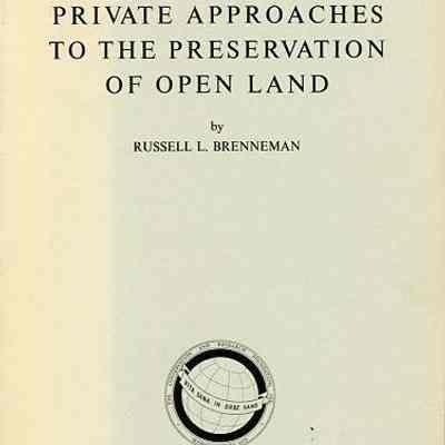 Private Approaches to the Preservation of Open Land
