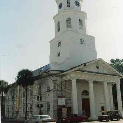 St. Michael's Church During Restoration