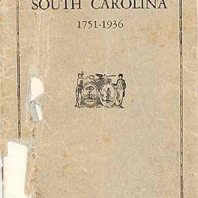 The State Houses of South Carolina, 1751-1936