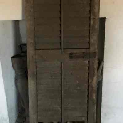 Victorian Louvered Shutter