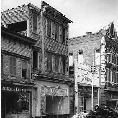 543-549 King Street After Hurricane Hugo
