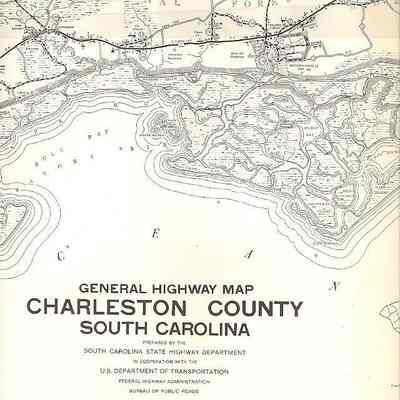 General Highway Map, Charleston County, South Carolina