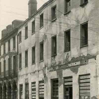 Dock Street Theater Before and After WPA Restoration [135 Church Street]