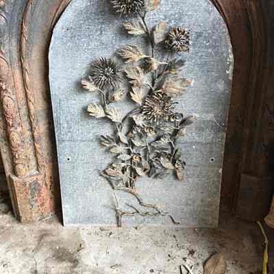 Tin Fireplace Insert