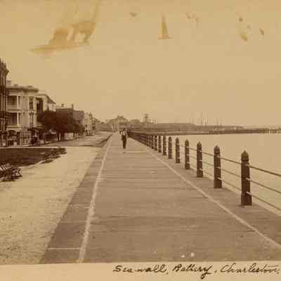 High Battery Looking North & Meeting Street Looking North from Water Street