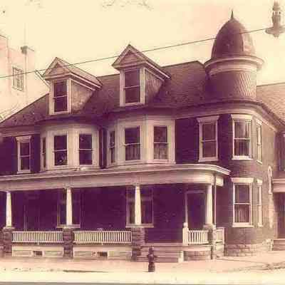 Victorian House With Turret