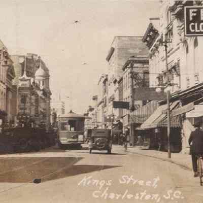 View on King Street from Beaufain Street