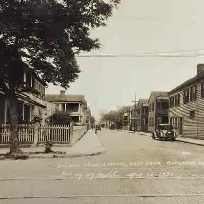 Looking East on Bogard Street from Rutledge Avenue