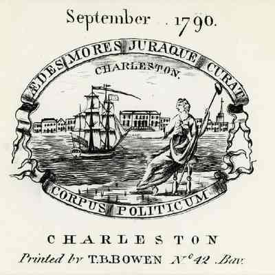 1790 Seal of the City of Charleston