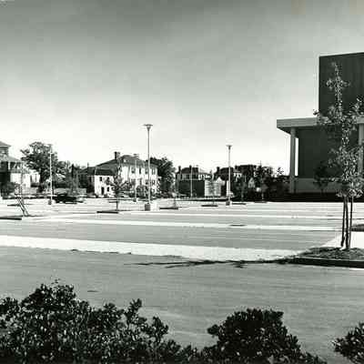 Looking East at the Charleston Municipal Auditorium