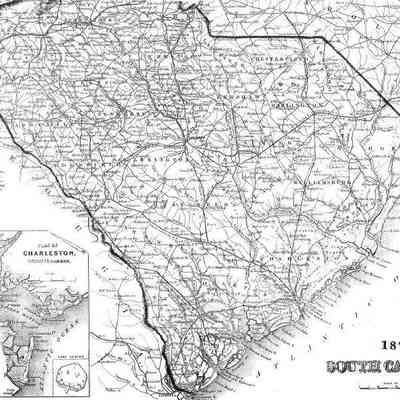 Maps of the State of South Carolina