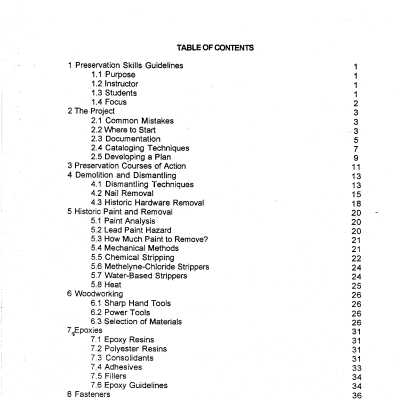 Historic Charleston Foundation Preservation Project Guidelines