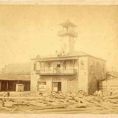 Carolina Yacht Club After 1893 Storm