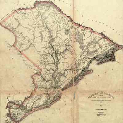 Mills' Atlas of South Carolina: An Atlas of the Districts of South Carolina in 1825 Compiled by Robert Mills, Engineer and Architect