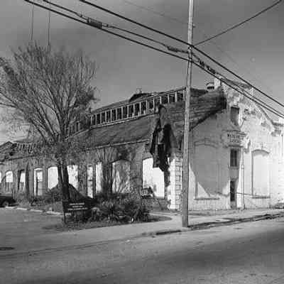 Swan Laundry (723 King Street) After Hurricane Hugo