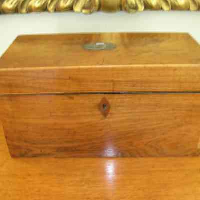 Rosewood Tea Caddy
