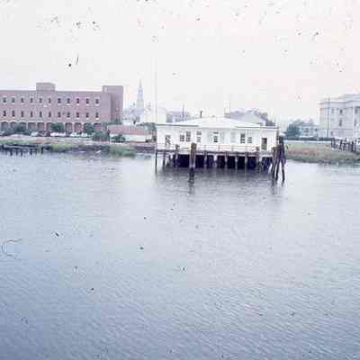 View of the SCSPA Building, Fleet Landing Building, and U.S. Custom House