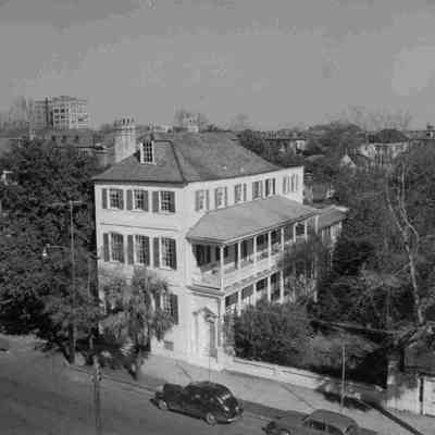 Timothy Ford House (54 Meeting Street), Aerial View