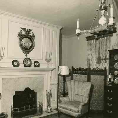 Living Room and Dining Room of the Young-Keenan House (14 Water Street)