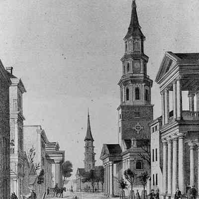View North on Meeting Street