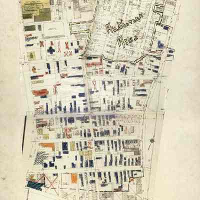 Ansonborough, Residential Area #7: Preliminary Study Sheet [Maps]