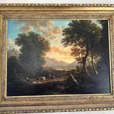 Landscape With Woman and Man