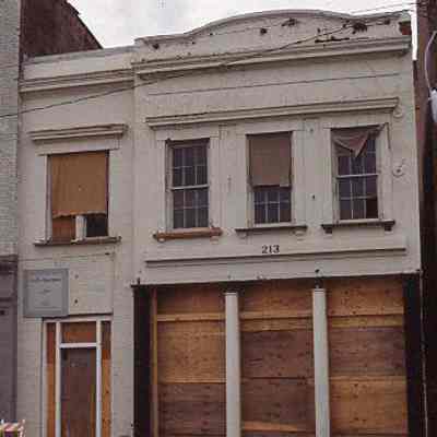 213 East Bay Street After Hurricane Hugo