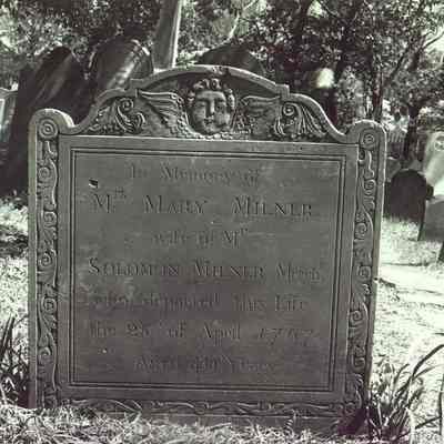 Grave Markers/Gravestones at Circular Church