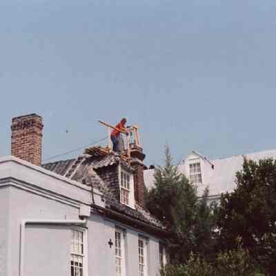 Chimney Repair, 128 Church Street (Keenan-O'Reilly Houses)