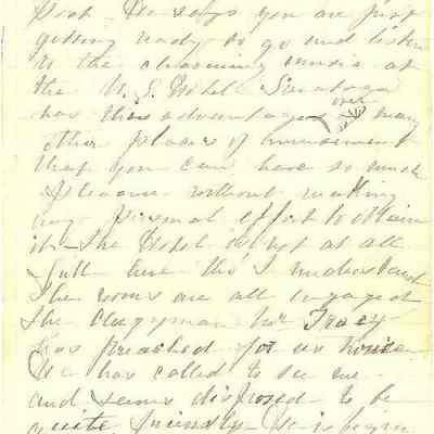 Letter from Henrietta Aiken Rhett
