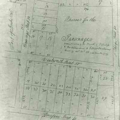 Plat of Glebe Lands