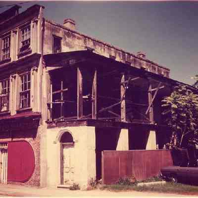 Hahnbaum-Moffett Building Before and After Restoration