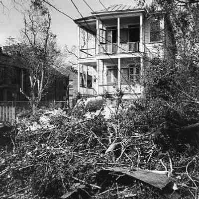 134 Queen Street After Hurricane Hugo