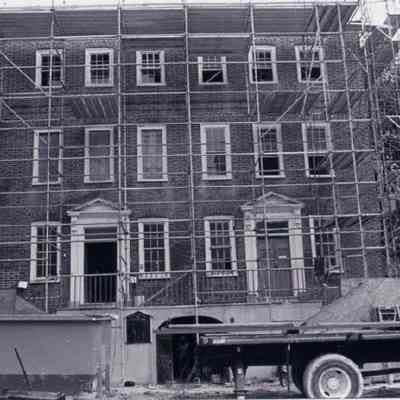Blake Tenements (2-4 Courthouse Square) Under Repair