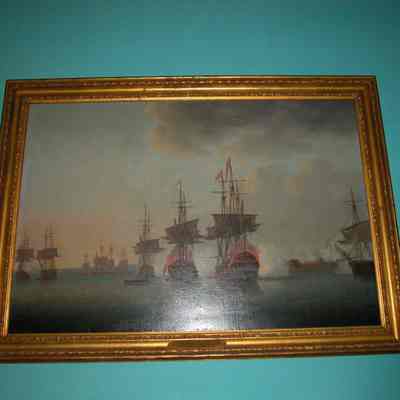 The Attack on Fort Moultrie