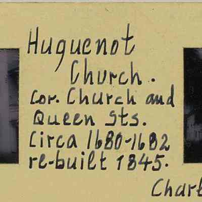 View of the Huguenot Church (136 Church Street)
