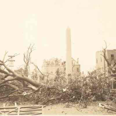 Washington Square Park After the 1938 Tornadoes