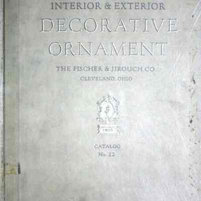 Interior & Exterior Decorative Ornament: Catalog No. 12