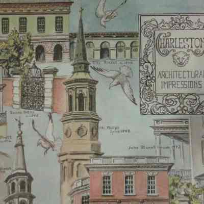 Charleston Architectural Impressions [poster]
