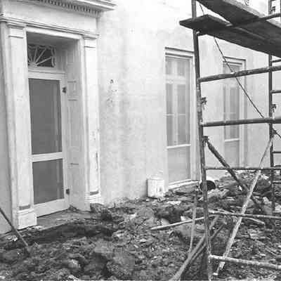 Ohlandt's Grocery Store (42 Meeting Street) During Remodeling