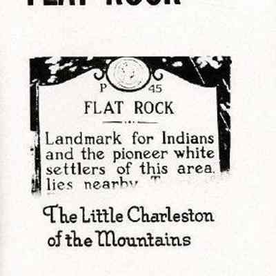 A Condensed History of Flat Rock: The Little Charleston of the Mountains