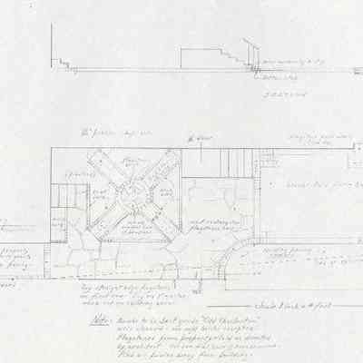 Proposed Paving [Nathaniel Russell House, 51 Meeting Street]