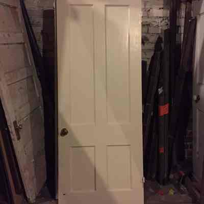 Four-Panel Wood Doors