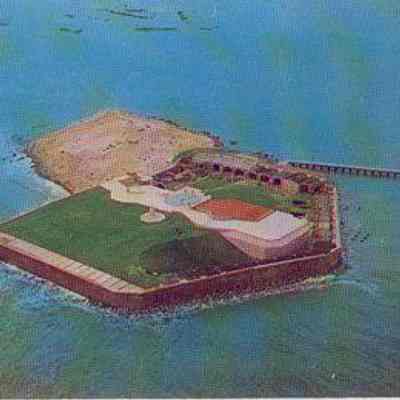 Aerial View of Fort Sumter, Charleston, S.C.