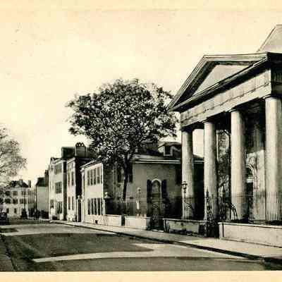Old Church Street South and Old First Baptist Church Organized 1683