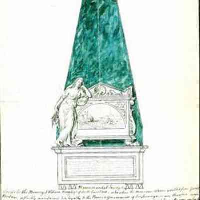 Architectural Drawing Att. To Richard Hayward